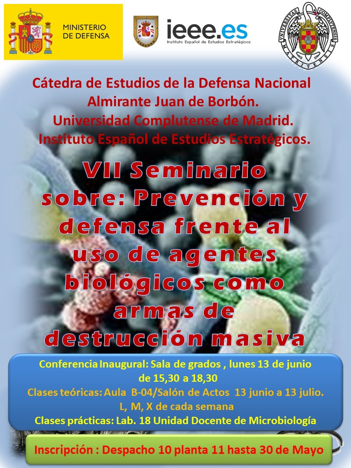 VII Seminario sobre: Prevención y defensa frente al uso de agentes biológicos como armas de destrucción masiva - 1
